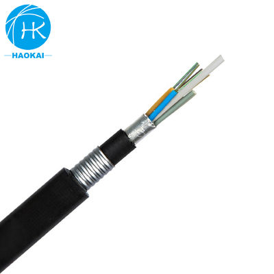 Zırhlı Dış Kapalı Fiber Optik Kablo Çift PE Kablo GYFTA53