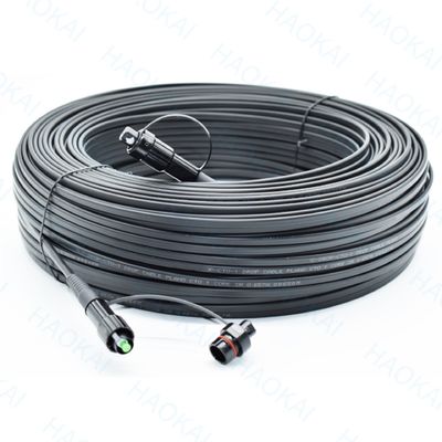 Dış FTTH Fiber Optic Patch Cord Mini SC APC Su geçirmez konektör