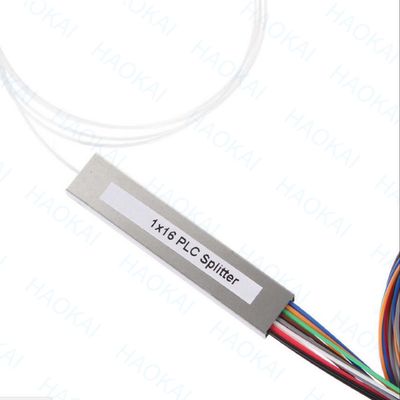 FTTH 1x4 1x8 Fiber PLC Splitter SC APC Bağlantısı ile Mini Çelik Tüp