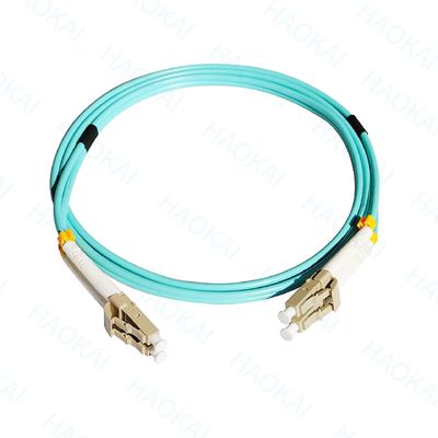 Tek Mod Çıkış Sc Fiber Optic Patch Cord 12 çekirdekli Duplex OS2