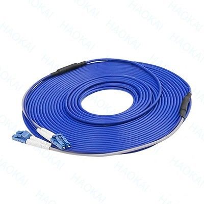 12 çekirdekli zırhlı optik fiber patch kablosu SC-SC dal su geçirmez kablo OM3