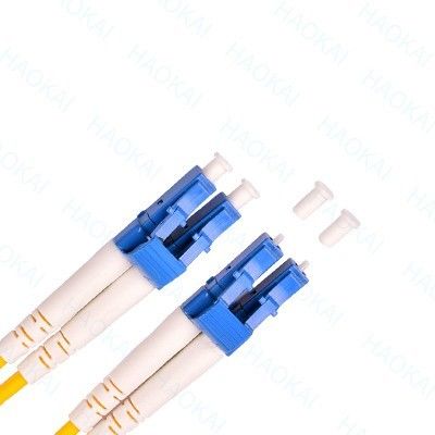 Dupleks Lc Lc Patch Cord Tek Mod Fiber Optik Patch Cord Yüksek yoğunluklu mimariler