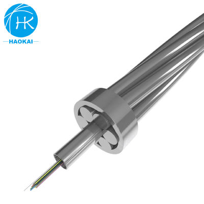 OPGW Fiber Optic Kablo G652d Merkezi Tüp Tipi Zemin Tel