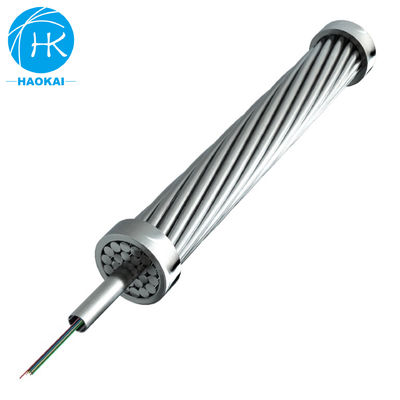 OPGW Fiber Optic Kablo G652d Merkezi Tüp Tipi Zemin Tel