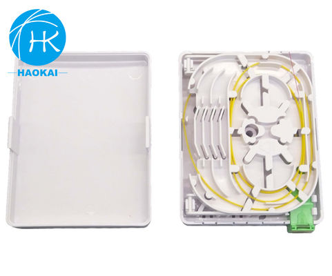 Duvara monte edilmiş fiber rosette kutusu 1port 2port mini yüz plaka optik FTTH kutusu