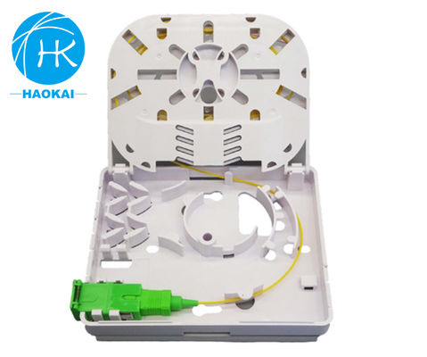 Duvara monte edilmiş fiber rosette kutusu 1port 2port mini yüz plaka optik FTTH kutusu