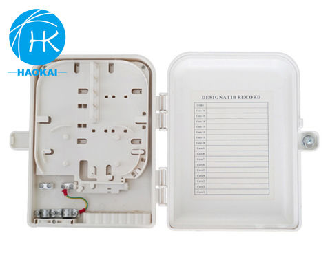 Dikenli ABS Plastik FTTH Bitiş Kutusu Optik Çaplama Kutusu 16 çekirdek