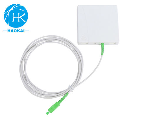 Duvar Montajı Mini FTTH Terminasyon Kutusu Fiber Optic SM PTO ATB Kutusu Pigtail ile