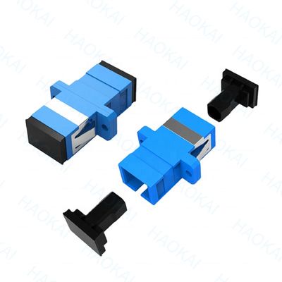125um Fiber Hızlı Bağlantı PVC SC UPC Adaptörü Düşük Ekleme Kaybı