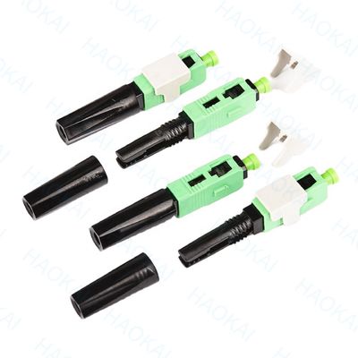 0.3db 60mm SC APC Hızlı Bağlantıcı SM FTTH Fiber Optic Hızlı Bağlantıcı