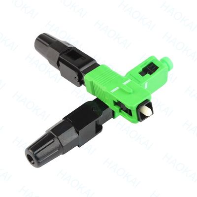 SC APC Fiber Optic Hızlı Bağlantı 55mm Uzunluk Fiber Optic Hızlı Bağlantı