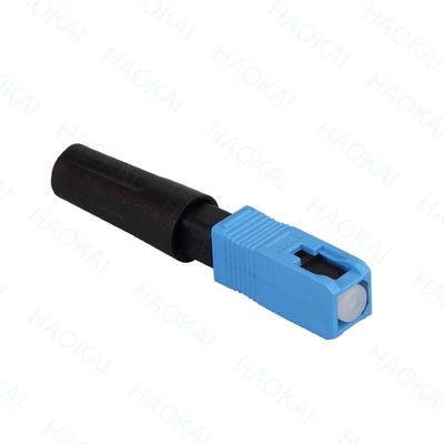 SC UPC Fiber Optic Hızlı Bağlantısı 0.9mm 2.0mm Tek Mod SC Fiber Bağlantısı