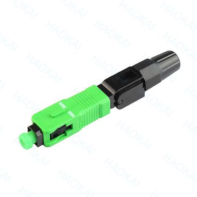 SC APC Hızlı Bağlayıcı FTTH Drop Kablo Fiber Optik Hızlı Bağlayıcı