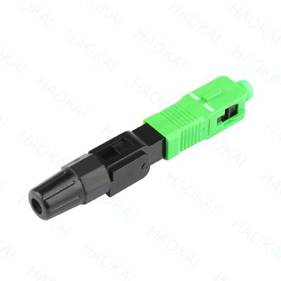 SC APC Hızlı Bağlayıcı FTTH Drop Kablo Fiber Optik Hızlı Bağlayıcı