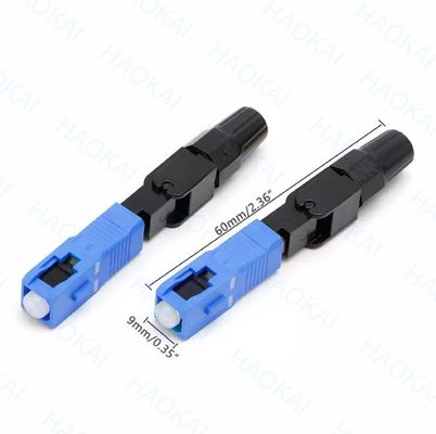 FTTH Drop Kablo Optik Fiber Hızlı Bağlayıcı Fiber SC UPC Hızlı Bağlayıcı