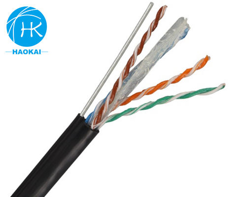 Jelly Doldurulmuş UTP CAT6 Kablosu Mesajcı Açık Hava Ağı Kablosu