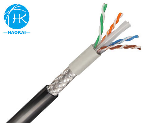 FTP CAT6 Çift Ceketli LAN Kablo 305m Dış Ethernet Kablo