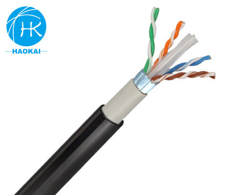 FTP CAT6 Çift Ceketli LAN Kablo 305m Dış Ethernet Kablo