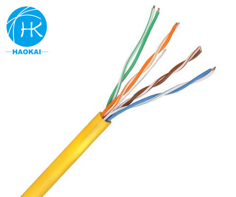 CCA Kapalı LAN Kablosu Eko Dostu PVC Ceket 2 çift UTP CAT3 Kablosu