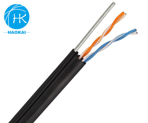 Dışarıda 2 Çift Lan Kablo UTP CAT5E ile Messenger 4pr 24awg