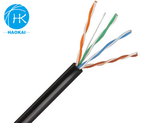 Çevre dostu PVC Ceket UTP CAT5E LAN Kablosu Kapalı Ağ Kablosu 300m