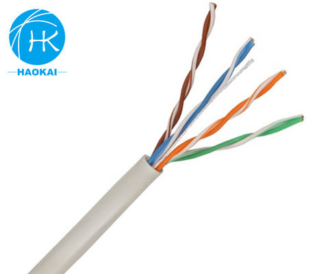 Çevre dostu PVC Ceket UTP CAT5E LAN Kablosu Kapalı Ağ Kablosu 300m