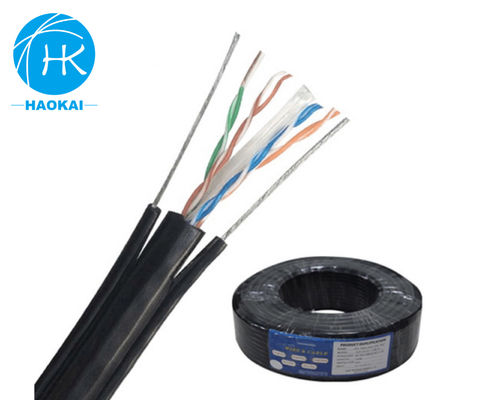 UTP CAT5E Dışarısı LAN Kablosu Mesajla Katı HDPE Izolasyonu