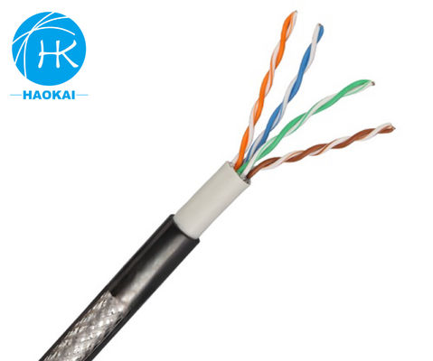 CCA Kapalı LAN Ağ Kablosu SFTP CAT5E Eko Dostu PVC Ceket