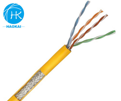 CCA Kapalı LAN Ağ Kablosu SFTP CAT5E Eko Dostu PVC Ceket