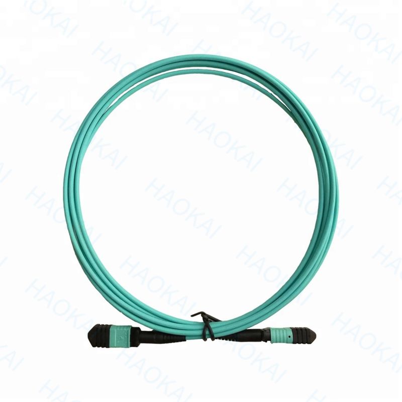 MPO / MTP OM3 Veritabanları için Optik Fiber Patch Cord Multimode Assembly