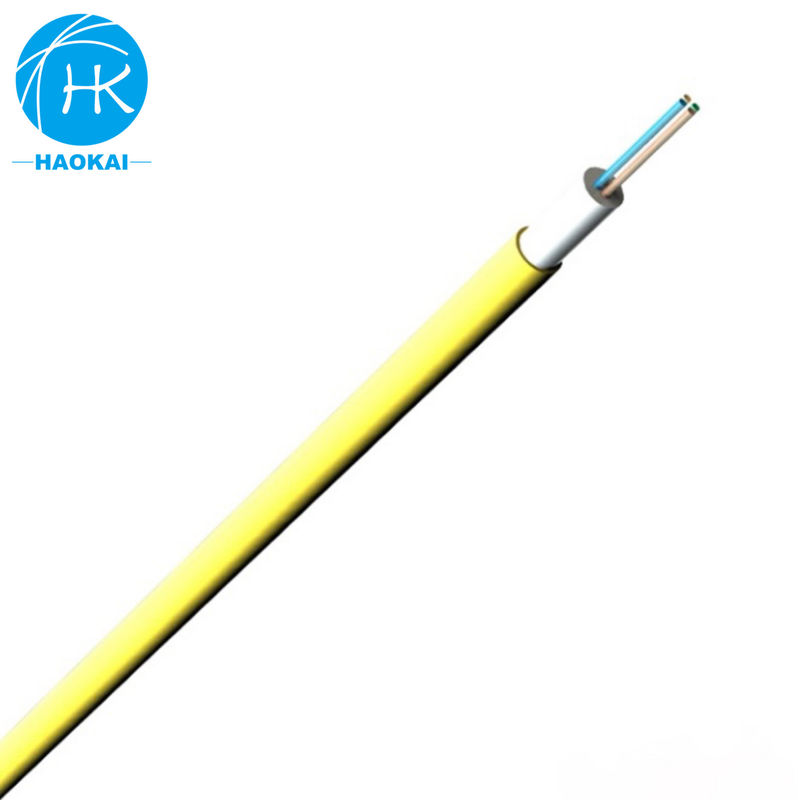 Çok çekirdekli hava ile üflenen fiber kablo düşük sürtünme mikro fiber optik kablo
