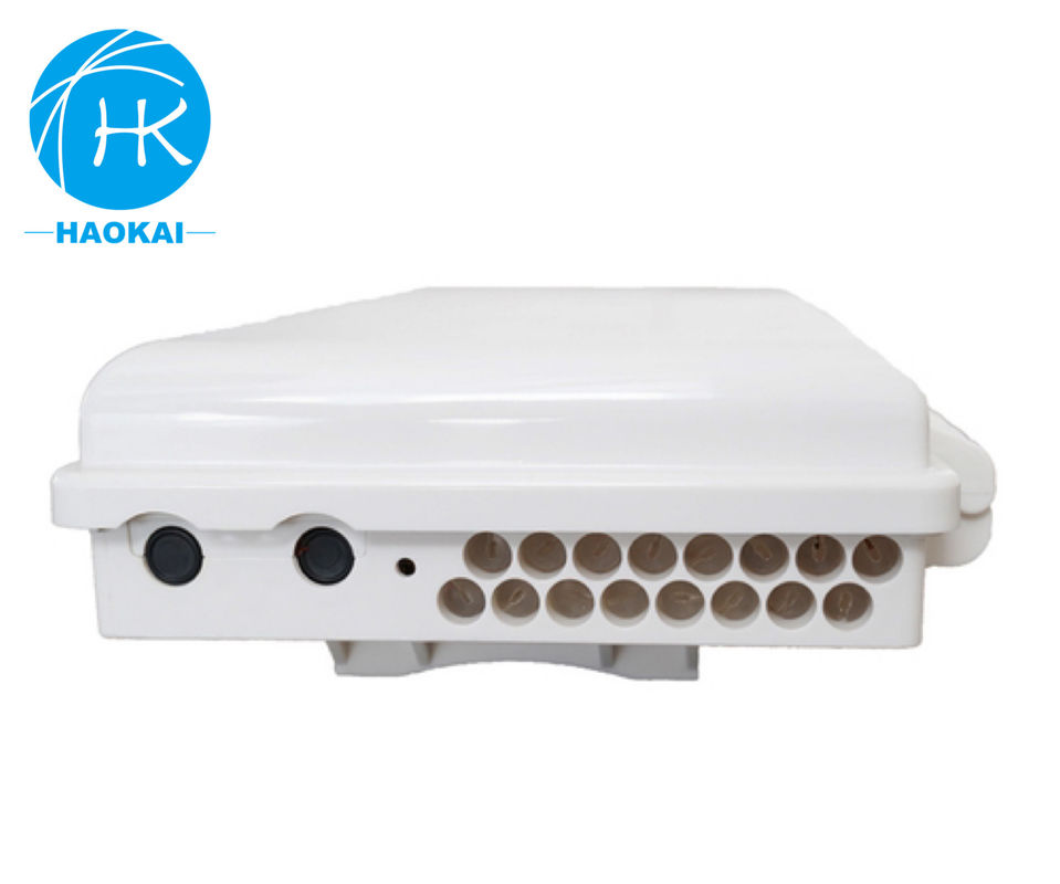 Dikenli ABS Plastik FTTH Bitiş Kutusu Optik Çaplama Kutusu 16 çekirdek