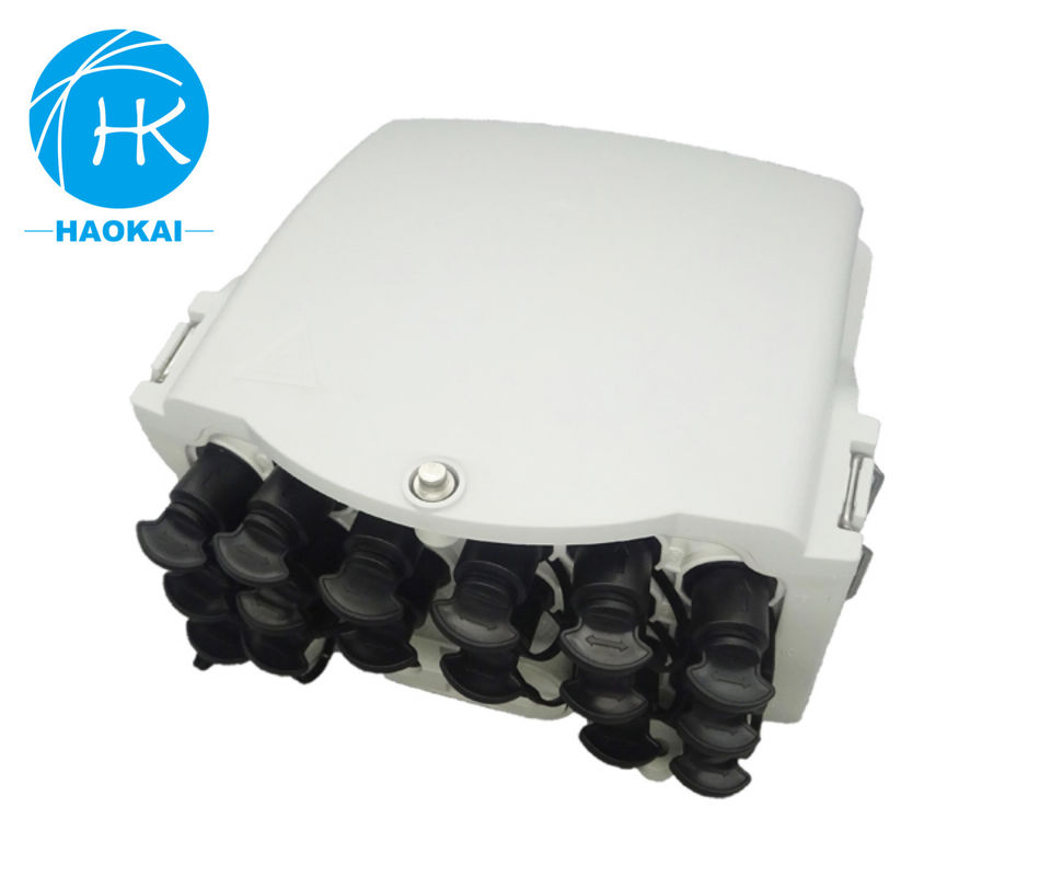 Su geçirmez Dış Fiber Optic Junction Box 16Cores 16ports FTTH Distribution Box