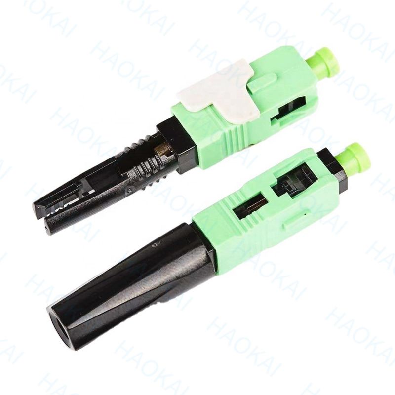 0.3db 60mm SC APC Hızlı Bağlantıcı SM FTTH Fiber Optic Hızlı Bağlantıcı