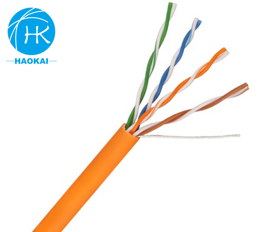 Çevre dostu PVC Ceket UTP CAT5E LAN Kablosu Kapalı Ağ Kablosu 300m